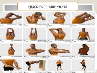 EJERCICIOS DE ESTIRAMIENTO
 