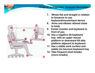Ergonomic safety presentation D&C Project | PDF