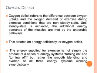 Ergonomic aspect of exercise on oxygen | PPTX