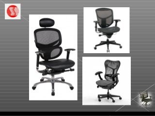 Ergonomic Desk and Computer Chairs