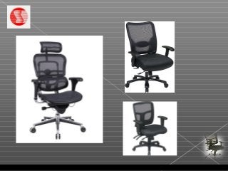 Ergonomic Desk and Computer Chairs