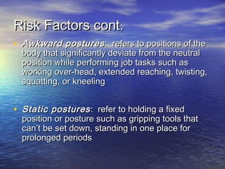 Ergonomics | PPT