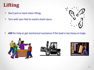 Reduced operator injury