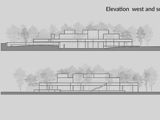 Elevation west and so
 