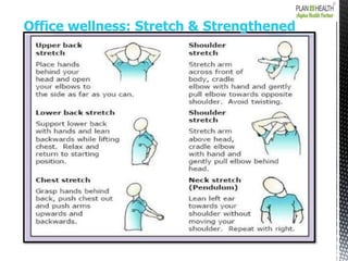 Office wellness: Stretch & Strengthened
 