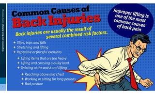 Ergonomics & Back Safety | PDF