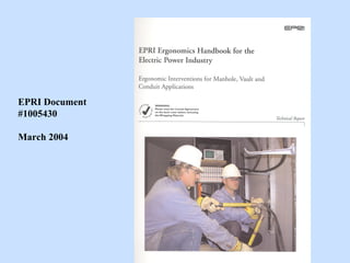 EPRI Document
#1005430
March 2004
 
