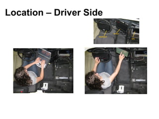 Location – Driver Side
 