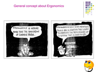 General concept about Ergonomics   
