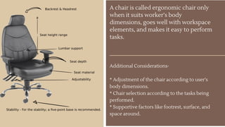 Ergonomics of Sitting | PDF