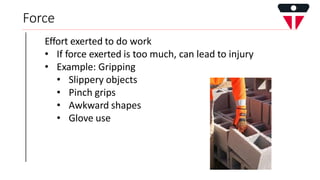 Ergonomics Presentation at workplace .pptx