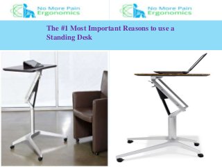 The #1 Most Important Reasons to use a
Standing Desk
 