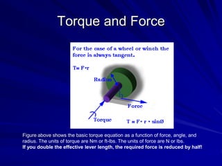 Torque and Force
 