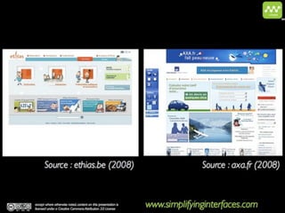 3.   L’INTERNAUTE, UN HUMAIN

1. Les principes de la Gestalt




4. Loi de clôture




                              La mise à disposition gratuite est un choix, la propriété intellectuelle un droit.
              En cas d’utilisation des informations de cette présentation, merci d’en citer la source de la façon suivante :
         © Fred Colantonio, tous droits réservés | www.fredcolantonio.be | contact@fredcolantonio.be
 