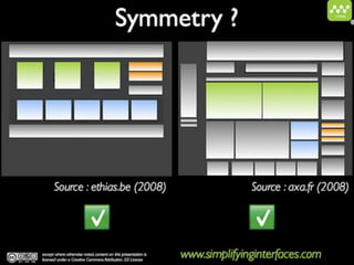 3.   L’INTERNAUTE, UN HUMAIN

1. Les principes de la Gestalt




4. Loi de clôture




                              La mise à disposition gratuite est un choix, la propriété intellectuelle un droit.
              En cas d’utilisation des informations de cette présentation, merci d’en citer la source de la façon suivante :
         © Fred Colantonio, tous droits réservés | www.fredcolantonio.be | contact@fredcolantonio.be
 
