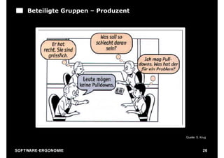 Beteiligte Gruppen – Produzent




                                       Quelle: S. Krug



S O F TWA RE -ER GON OM I E                        26
 