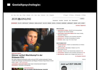 Gestaltpsychologie:




S O F TWA RE -ER GON OM I E   50
 