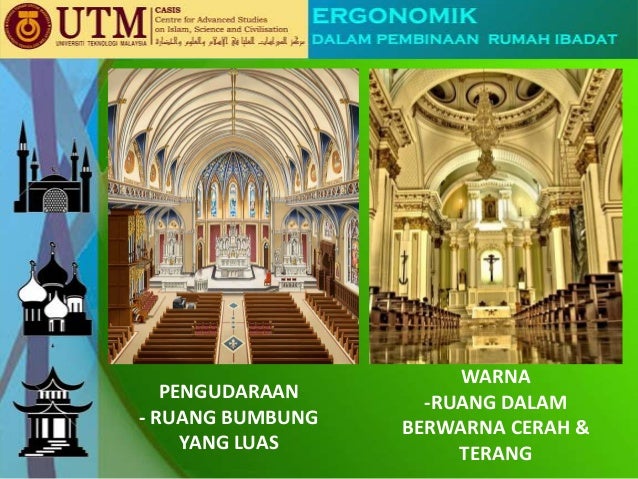 Ergonomik dalam pembinaan rumah ibadat power point
