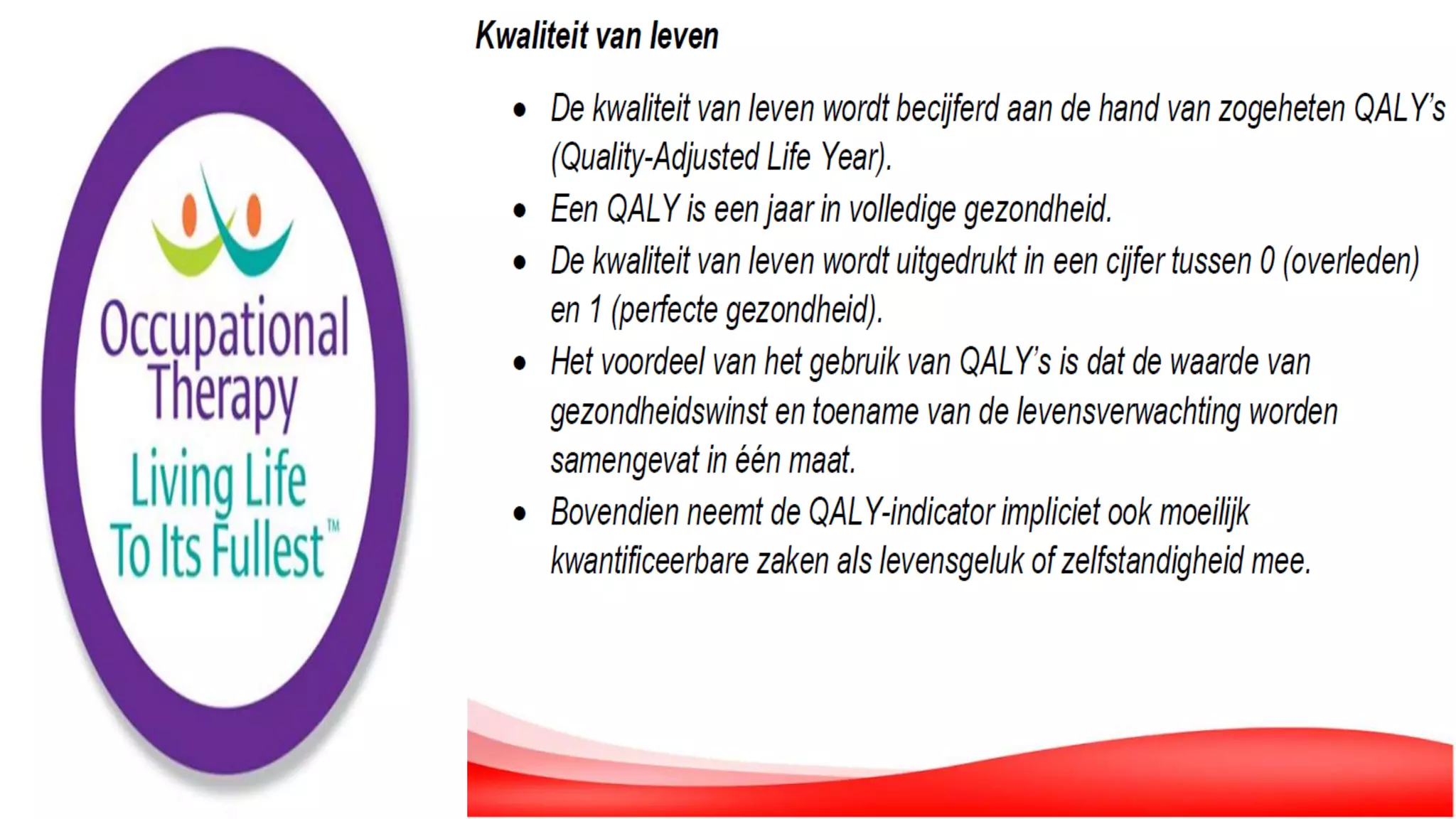 De Rol van de Ergotherapeut in de Geriatrie