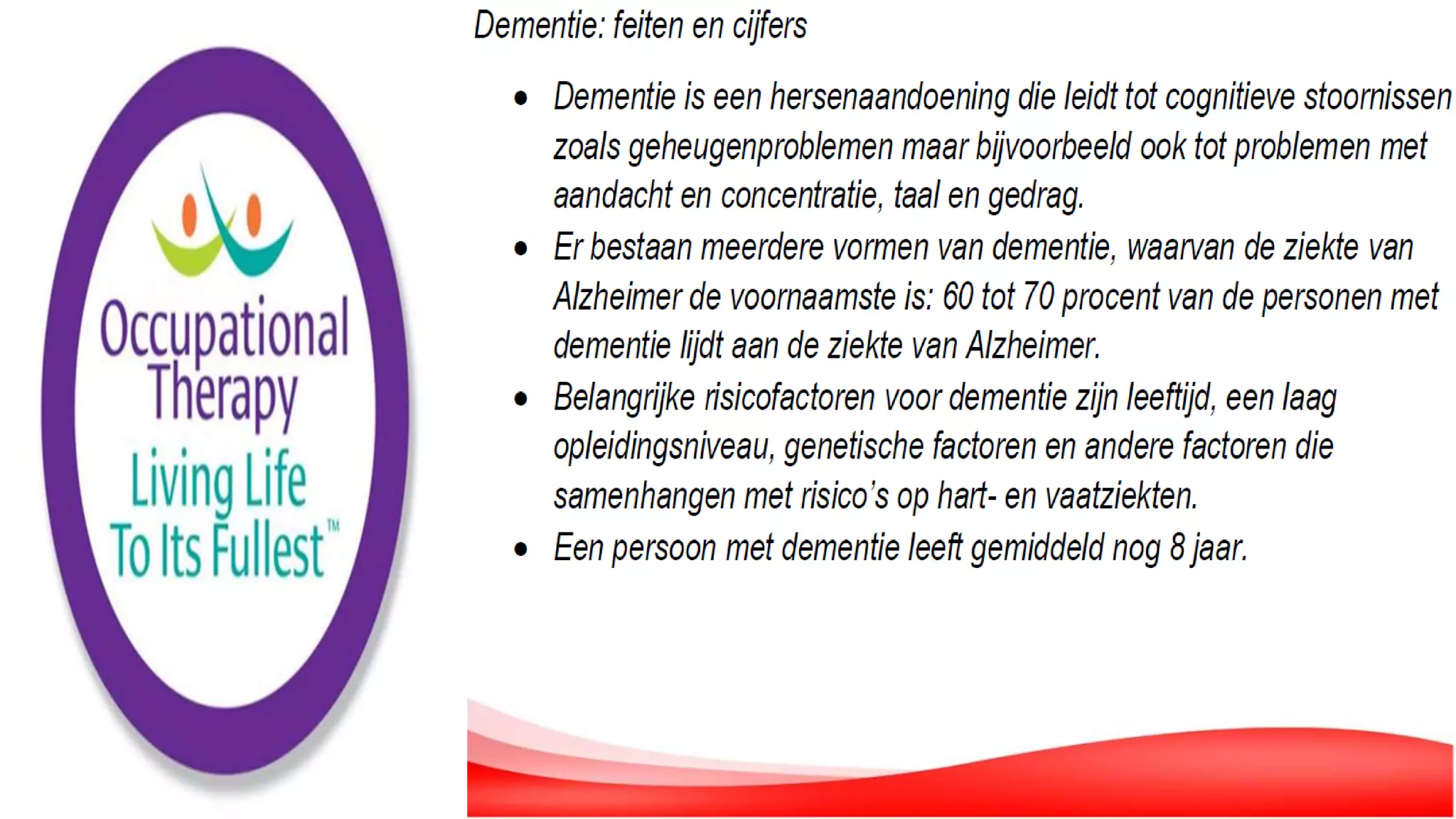 De Rol van de Ergotherapeut in de Geriatrie