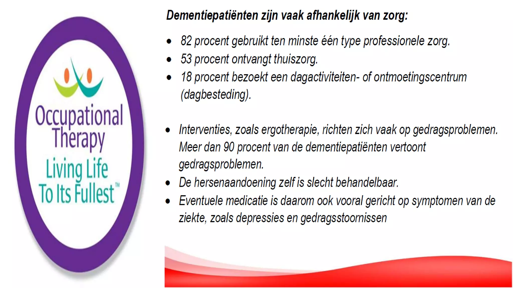 De Rol van de Ergotherapeut in de Geriatrie