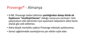 Rejeneratif tıp - İleri tıbbi tedavi ürünleri - Değer ve maliyet ...