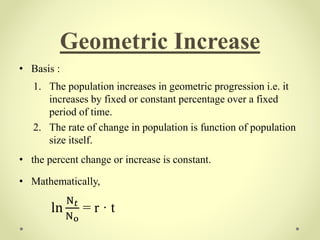 Population Dynamics | PPTX