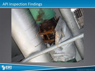 © ERI Solutions Inc. All Rights Reserved. 
API Inspection Findings  