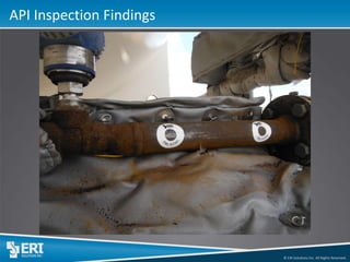 © ERI Solutions Inc. All Rights Reserved. 
API Inspection Findings  