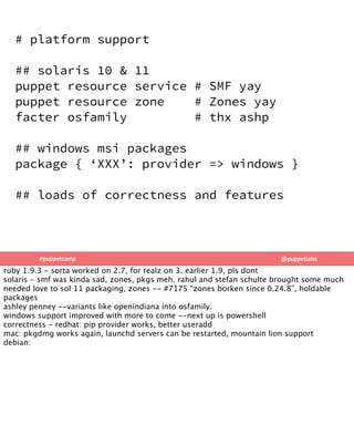 Puppet 3: Present and Future Tense | PDF