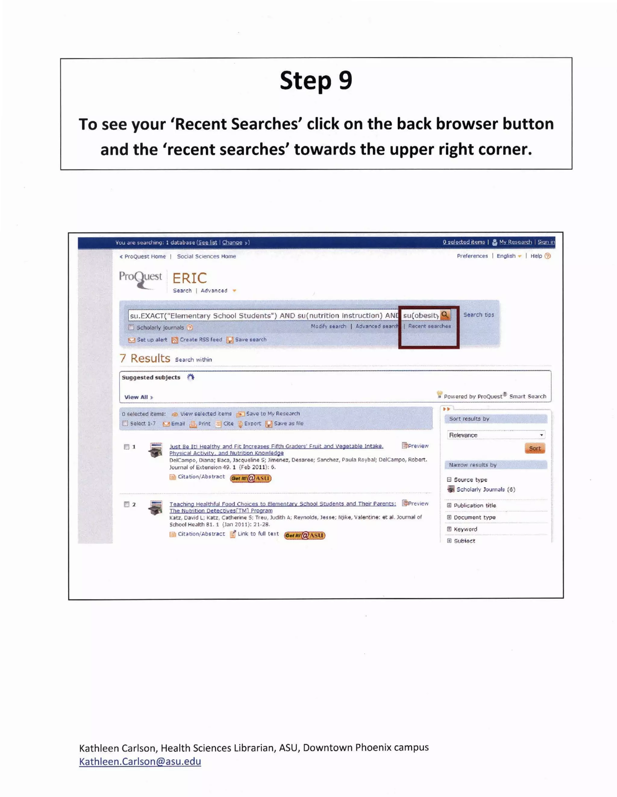 ERIC in 10 steps 042611