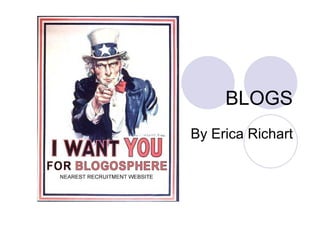 BLOGS By Erica Richart 
