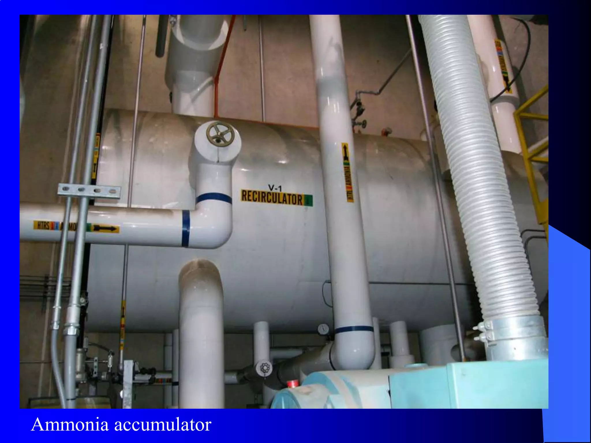 Ammonia accumulator
 