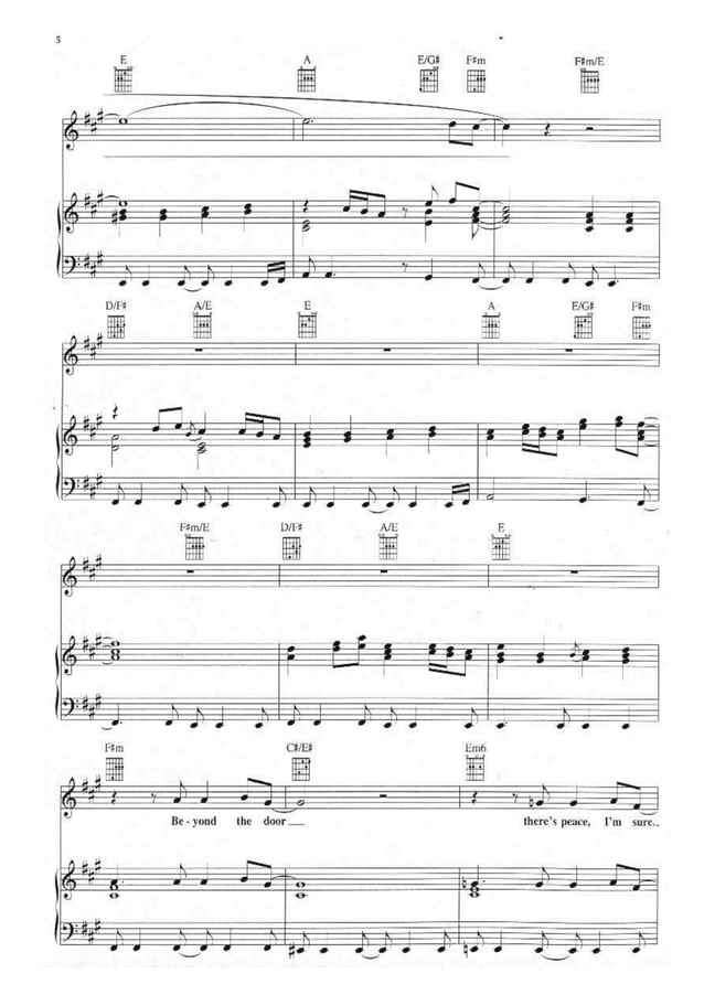 Eric clapton tears in heaven PDF Free Download