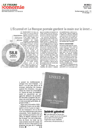 Eric Delannoy Le Figaro éco 29 décembre 2009