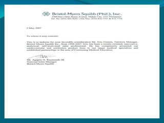    To ask MDs to prescribe pravastatin for one(1) Congestive Heart Disease (CHD) patient / day.	Mechanics:	  1.  Territory Manager (TM) shall list down the top 10 target MDs for pravastatin.  Preferred doctors are cardiologists,        endocrinologists, nephrologists, Diabetes specialists, and IM-Gen or GPs who see many CHD patients.   2.  Since Capoten(captopril) will be positioned ahead of pravastatin during the detail, there  should not be any problem        bridging to  pravastatin and the benefits that will accrue the CHD patients as proven in landmark studies CARE, LIPID etc.   3.  After highlighting pravastatin’s efficacy briefly, TM shall now emphasize  pravastatin’s liver safety advantage as follows:      a.  pravastatin does not cause dramatic elevations in liver enzyme levels unlike other statins.      b. The USFDA requires less frequent liver function monitoring with  pravastatin as compared with other statins.          (Liver Function Tests or  LFTs cost about P 1,300. Check your hospital’s rates. Lesser LFTs mean lesser expenses          for the patient).       c. pravastatin is not metabolized via the cytochrome P450 thus minimizing the possibility of drug interactions.   4.  Based on the liver safety benefit, ask the doctor’s commitment to prescribe pravastatin to at least 1 CHD patient / day.   5. Thank the doctor after gaining his commitment to use our brand. Present him with a can of liver spread with attachedpravastatin sticker to remind him about pravastatin’s unrivaled liver safety profile.    6. The program must be consistently implemented for a period of 20-24 weeks. Give the doctor one liver safety message        about pravastatin each time you visit him. This should lead the doctor to equate pravastatin with liver safety and as such       prescribe it.
