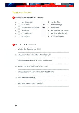 Erich ist verschwunden.