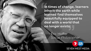 Eric Hoffer - These times