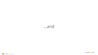 ...and
 