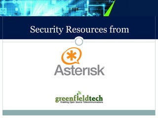 Security Resources from 
 