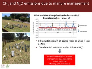 Climate smart livestock interventions