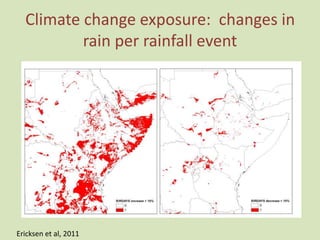 Climate change in sub-Saharan Africa: Consequences and implications for the “Future of Pastoralism”