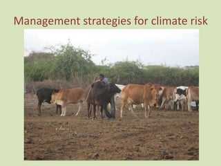 Climate change in sub-Saharan Africa: Consequences and implications for the “Future of Pastoralism”