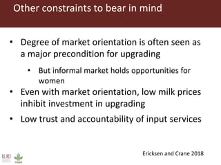 Low emission investment options for the dairy sector: The case of improved fodder production
