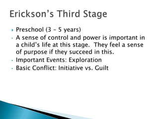 Erickson’S 8 Stages Of Development Fixed