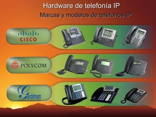 Hardware de telefonía IP   Marcas y modelos de teléfonos IP 