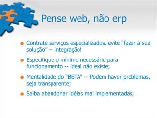 Web 2.0 e Mídias Sociais