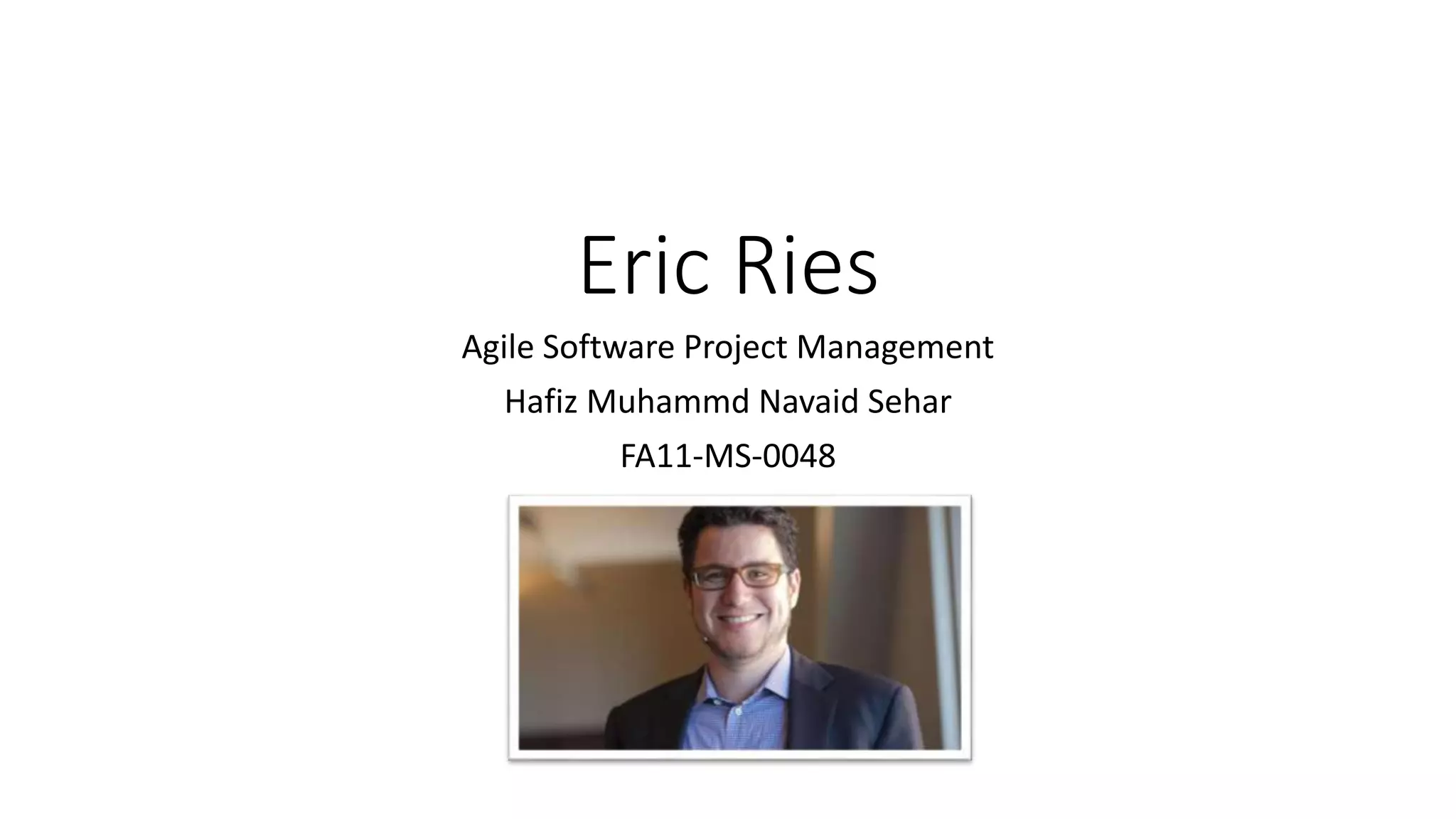 Eric Ries | PPT