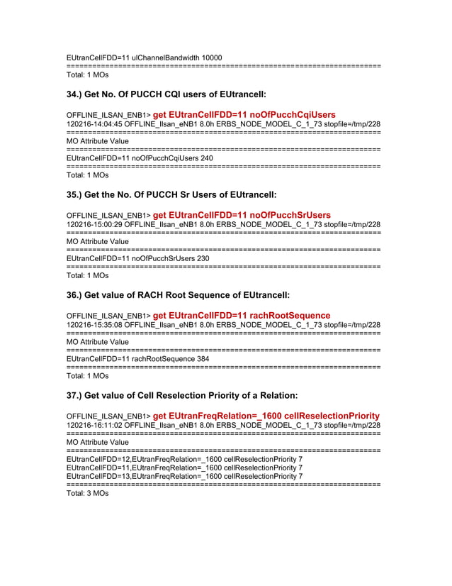 Ericsson LTE Commands.pdf