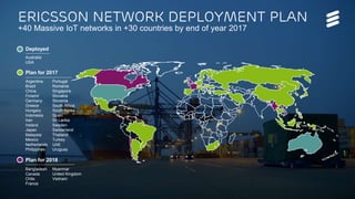 Network Services for Massive IoT | Commercial in confidence | , Rev | 2017-05-22 | Page 5
Deployed
Plan for 2017
Plan for ...